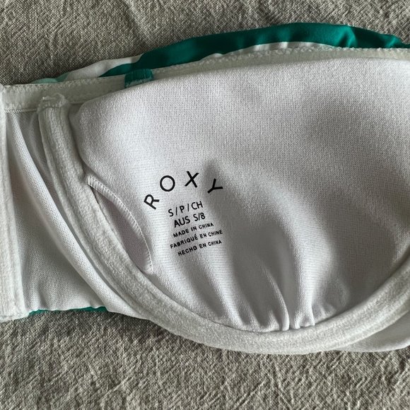 Roxy Two Piece Striped Bathing Suit S - Picture 10 of 12